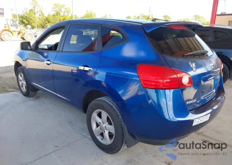 2010 Nissan Rogue S z USA, uszkodzony, nr VIN JN8AS5MT6AW010129